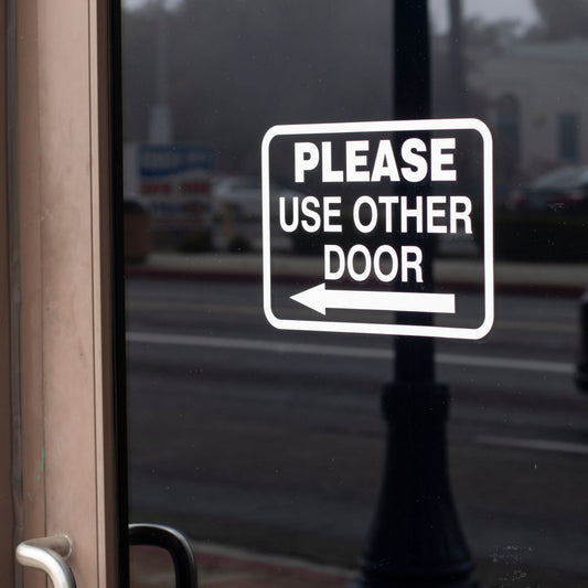 Left Door Sticker Stickers – InHouse Print & Design