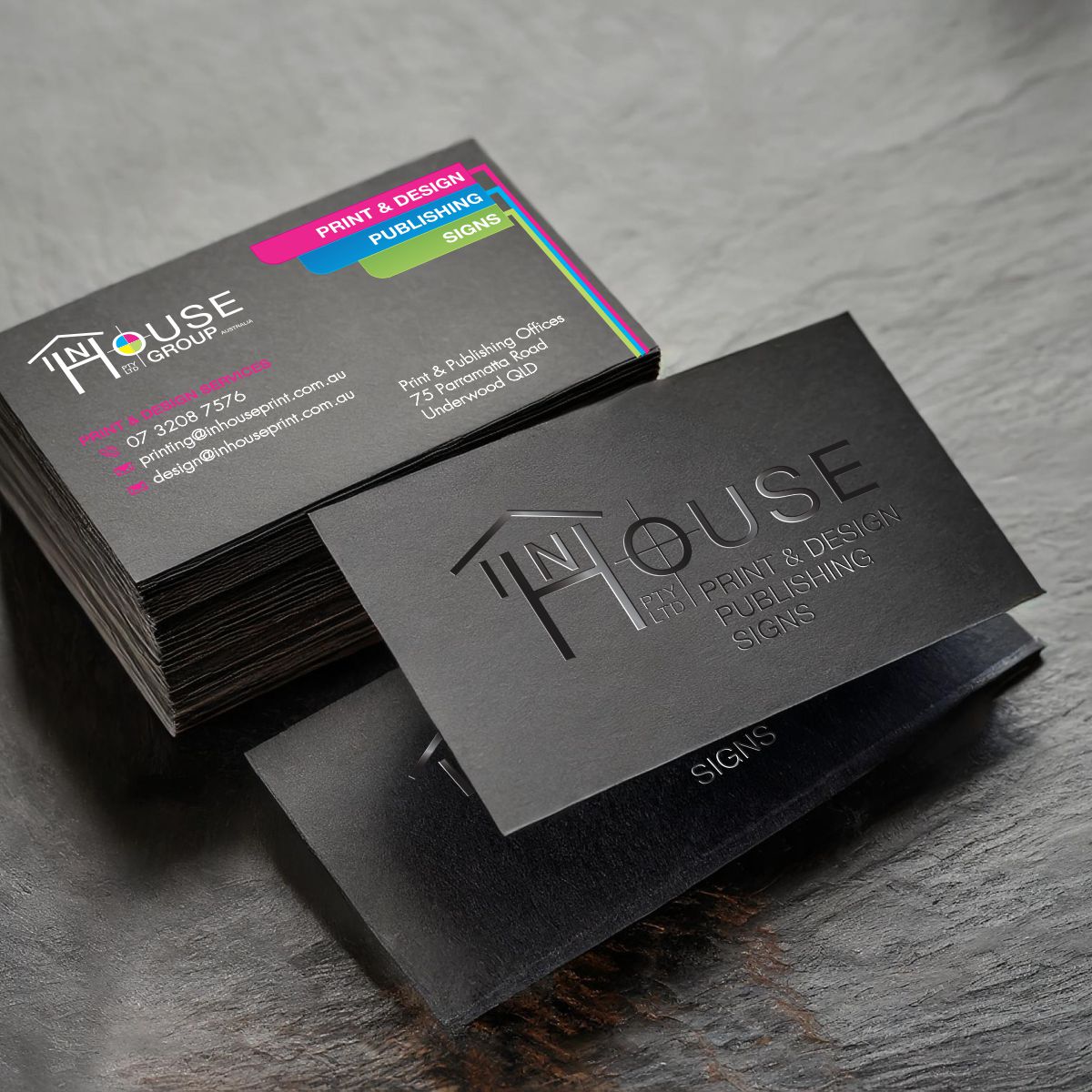 Special Embellishments Business Cards